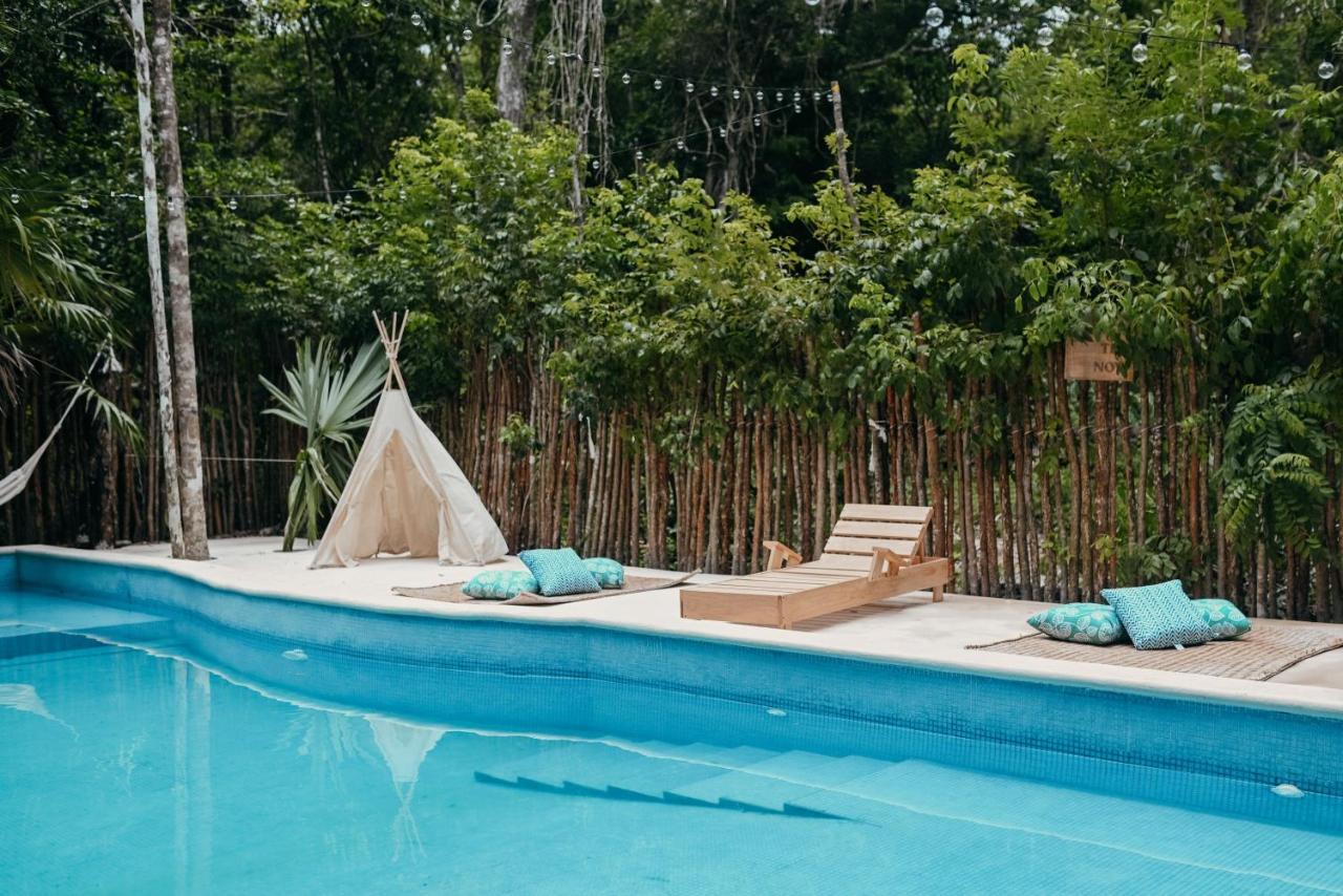Hotel Lunita Jungle Experience Puerto Morelos Esterno foto